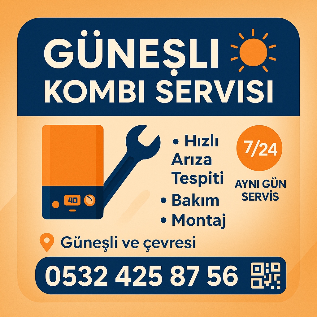 Güneşli Kombi Servisi: Aynı Gün Bakım & Onarım