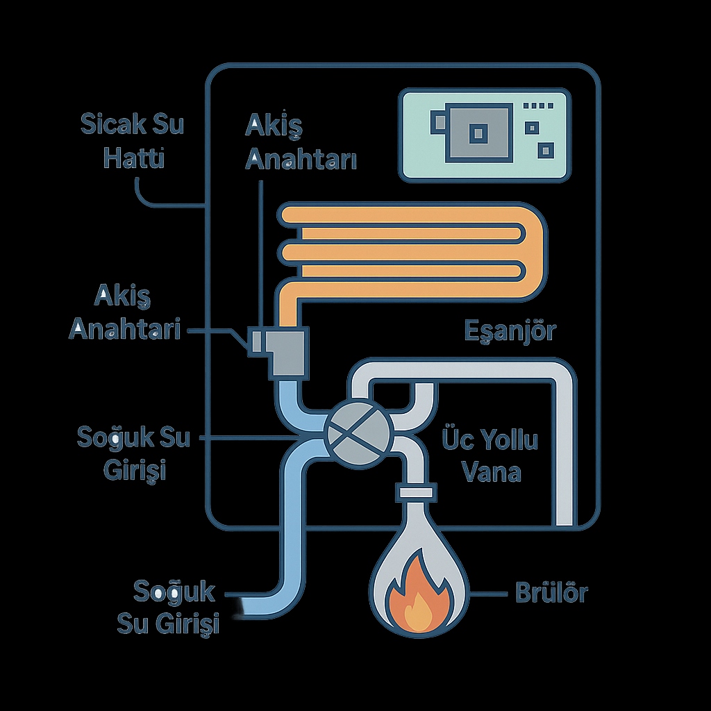 Kombi Akış Anahtarı Nedir?