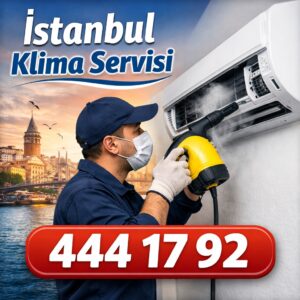 İstanbul klima tamir servisi bakım temizleme fiyatları 2026 için hazırlanan klima servis görseli